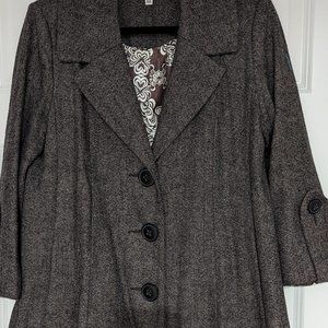 Cabi Shakespeare Brown Trench Coat - Size 10
